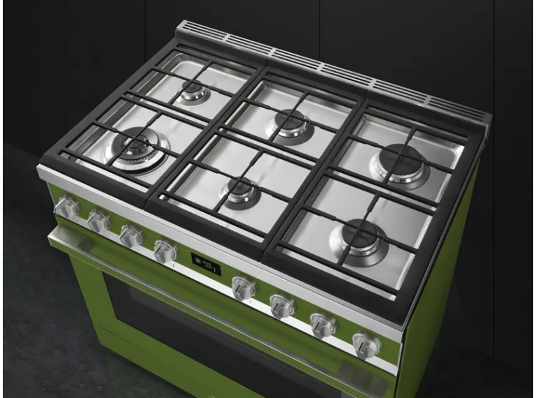 Cooking Monobloc Portofino Smeg kitchen floor