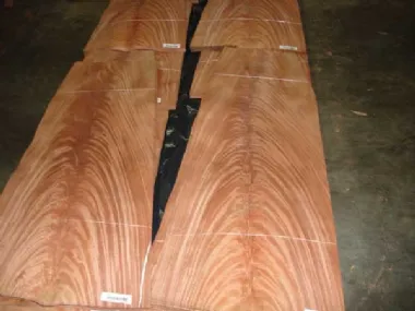 sheared Da.Ma. wood