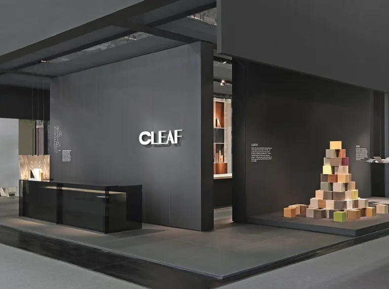The Cleaf surfaces at Interzum 2017